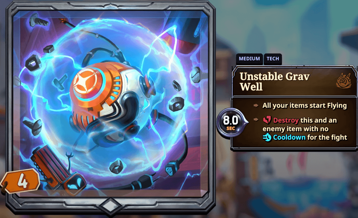 the bazaar unstable grav well reveal