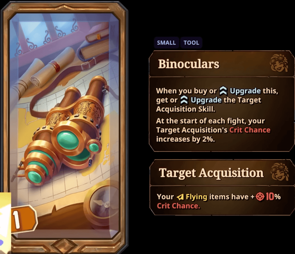 the bazaar binoculars reveal