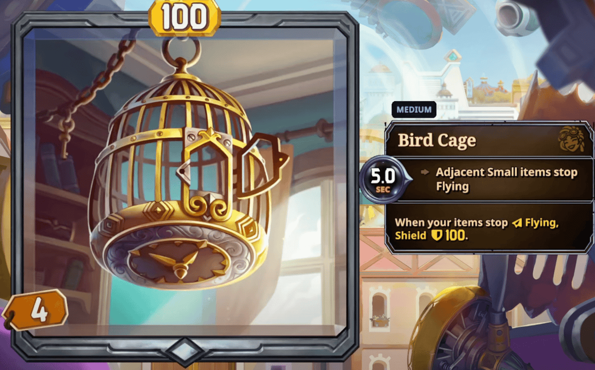 the bazaar bird cage reveal