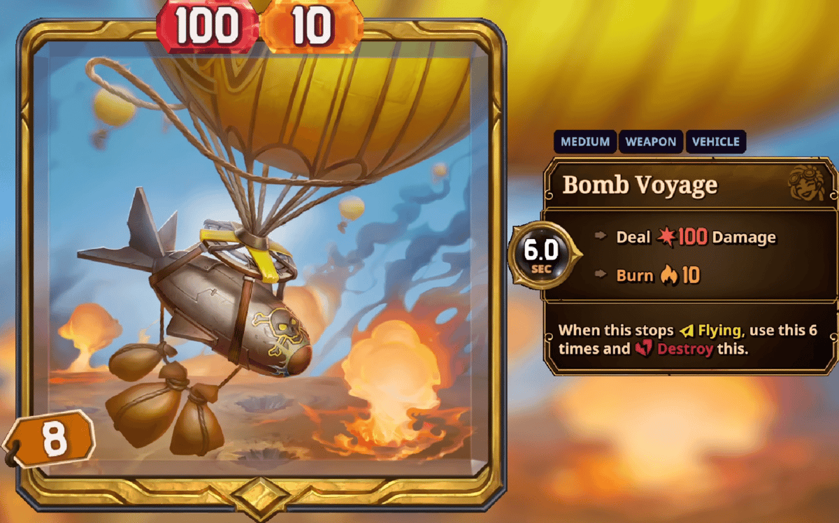 the bazaar bomb voyage reveal