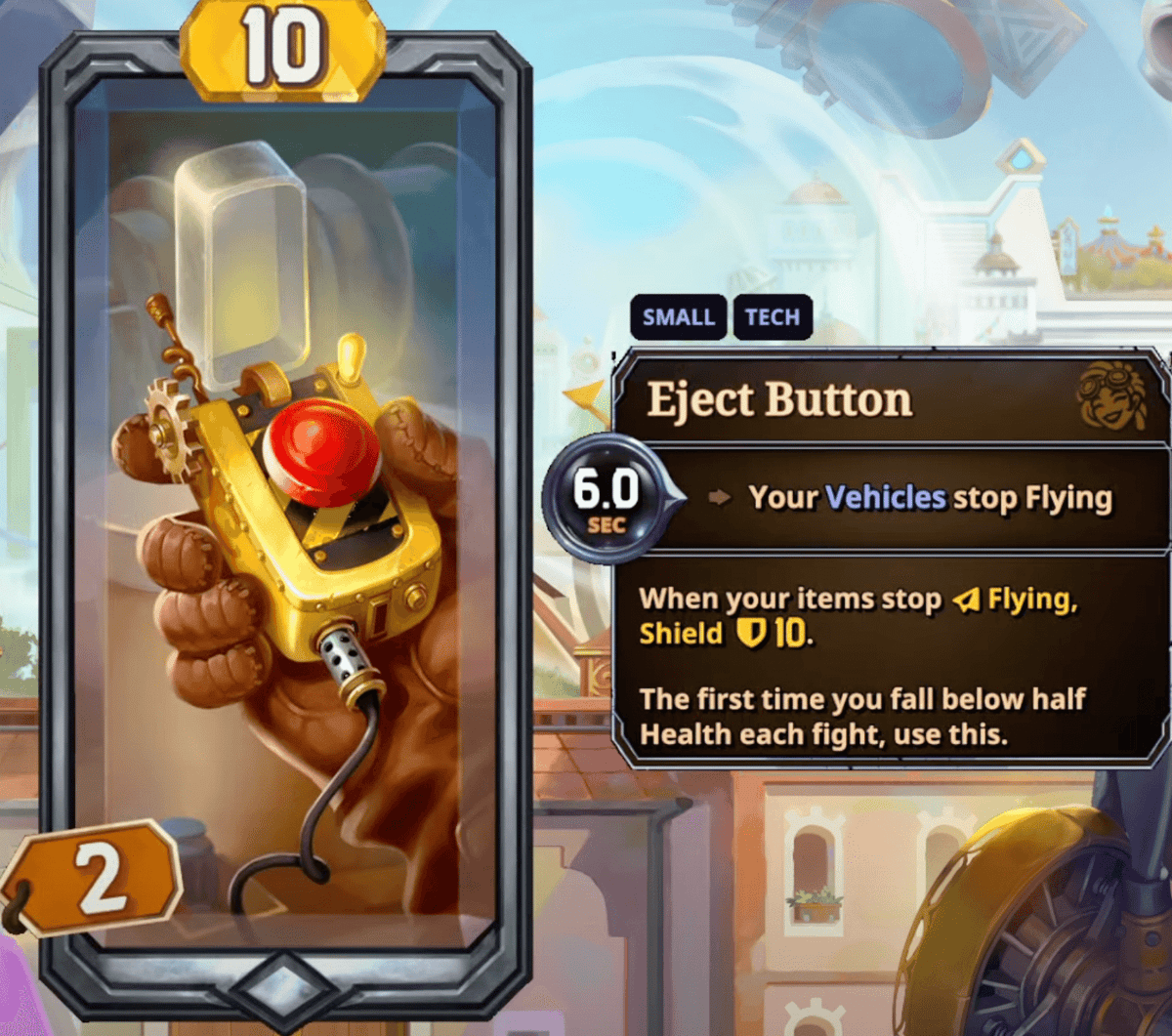 the bazaar eject button reveal