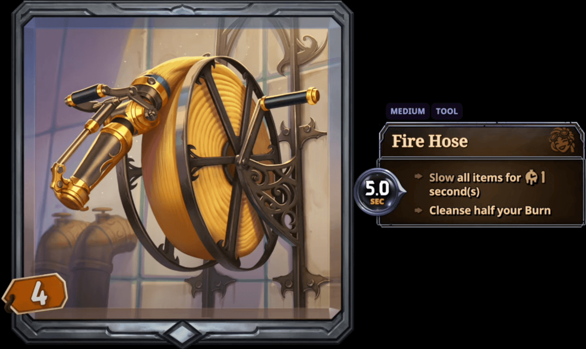 the bazaar fire hose reveal