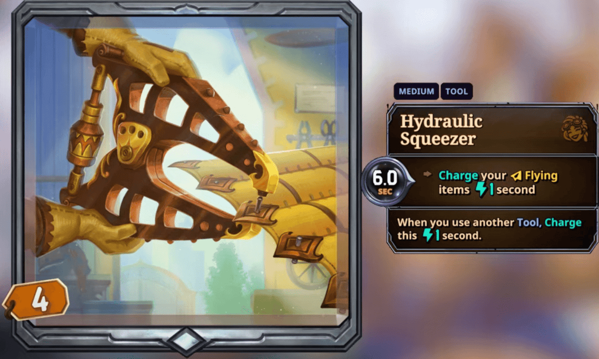 the bazaar hydraulic squeezer reveal