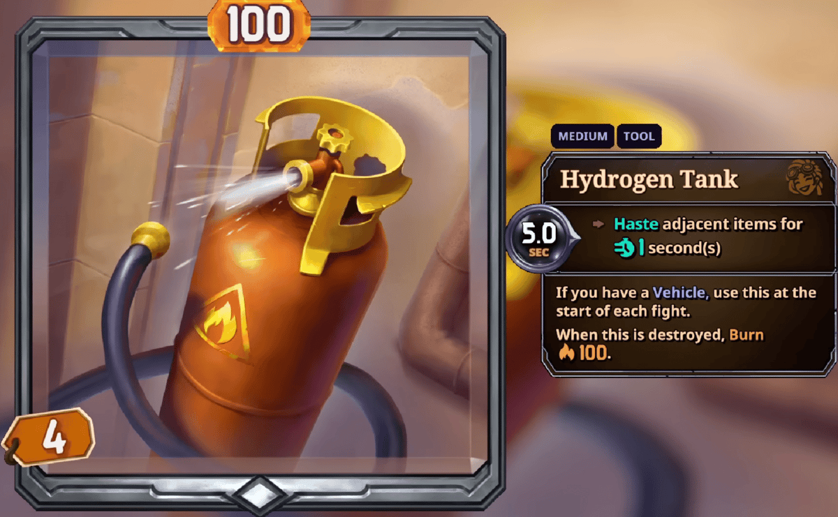 the bazaar hydrogen tank reveal