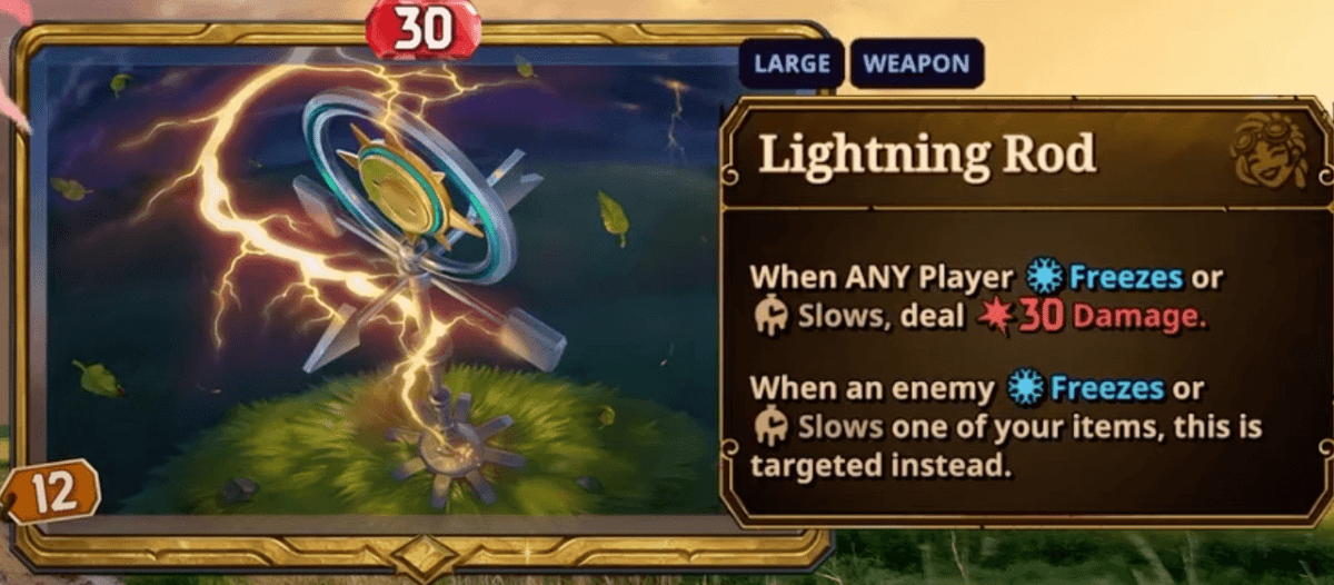 the bazaar lightning rod reveal
