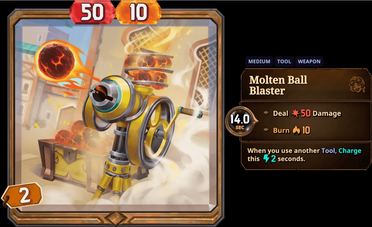 the bazaar molten ball blaster reveal
