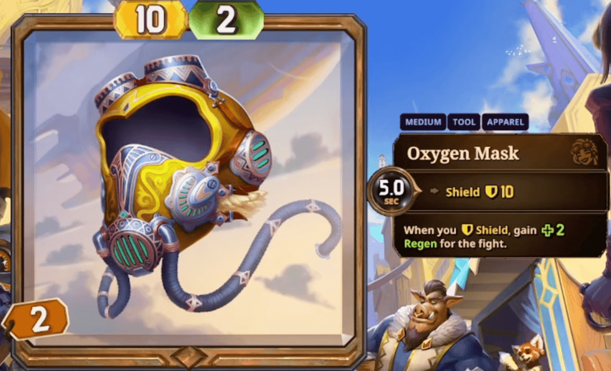 the bazaar oxygen mask reveal