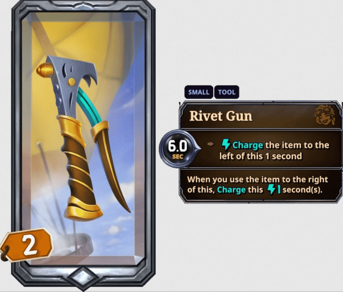 the bazaar rivet gun reveal