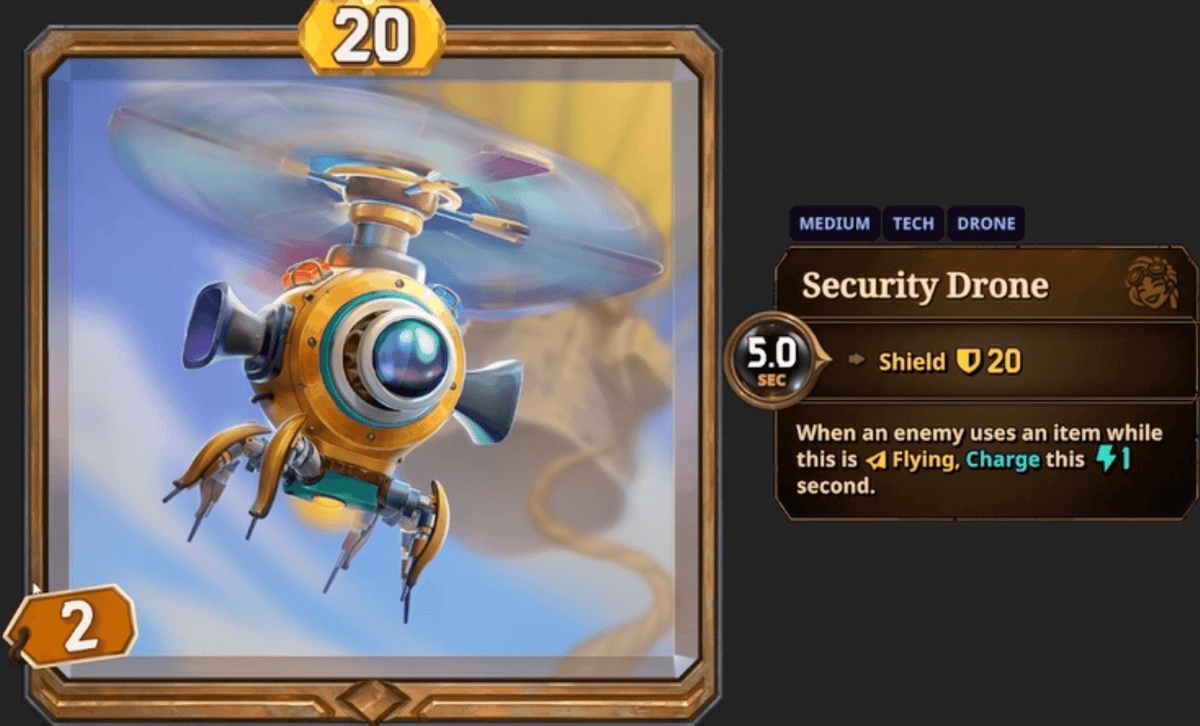 the bazaar security drone reveal