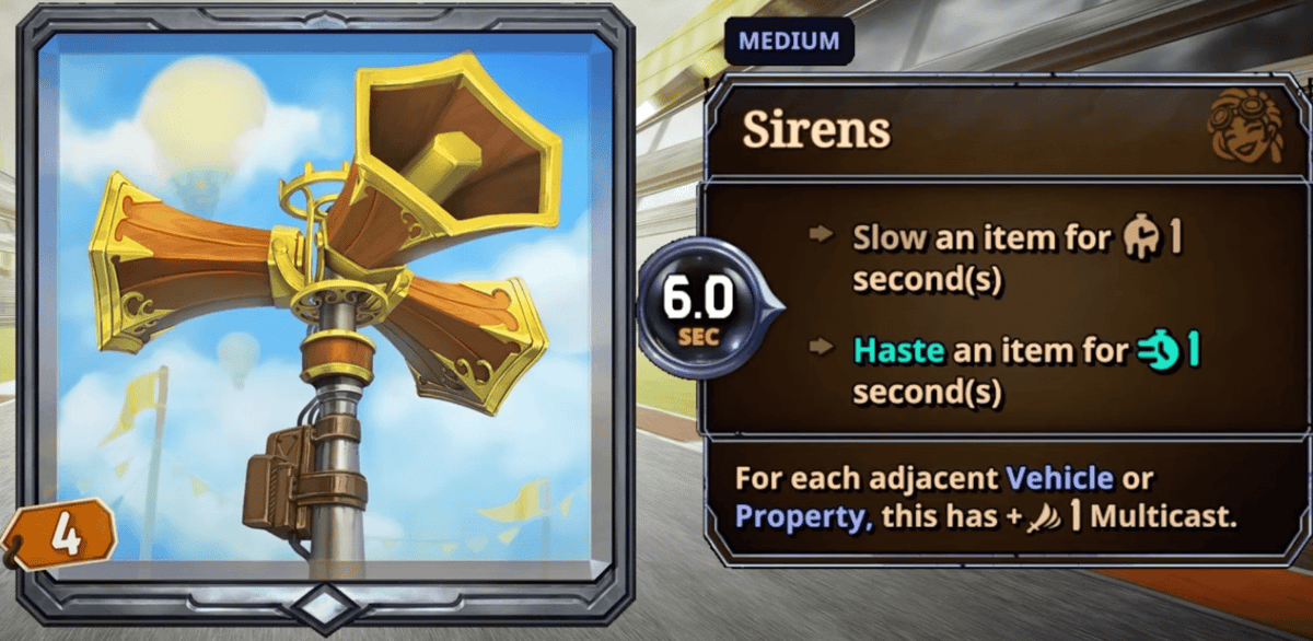 the bazaar sirens reveal