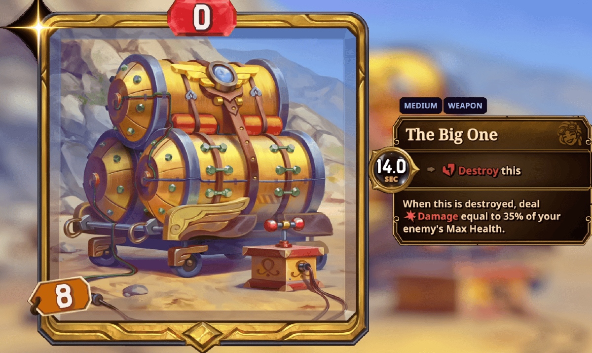 the bazaar the big one reveal