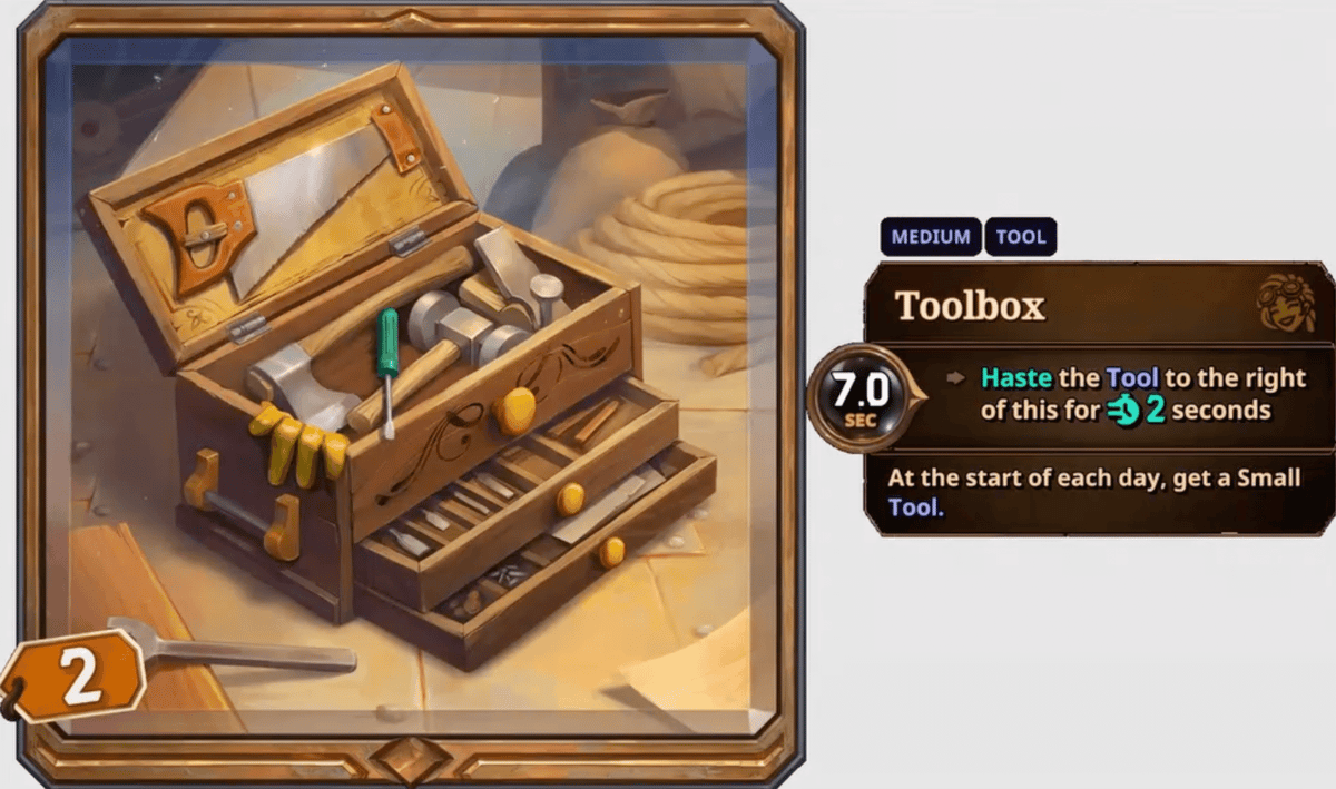 the bazaar toolbox reveal