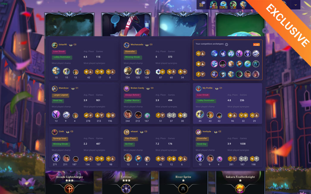 I made an Overlay for TFT that shows information over your game