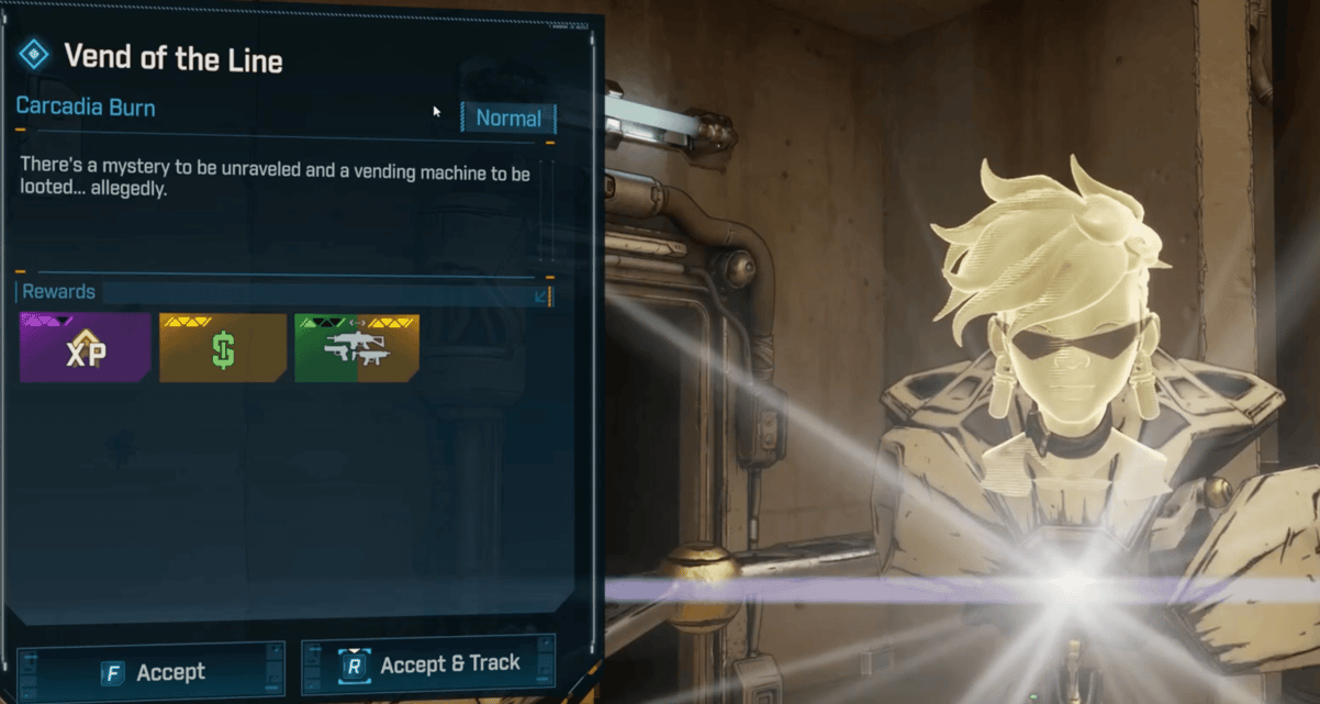 borderlands 4 vend of the line side quest