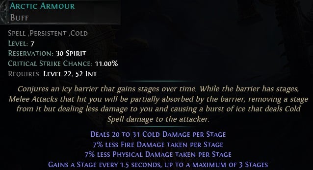 poe 2 arctic armour