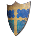 Blue-gold Kite Shield
