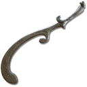Flowing Curved Sword
