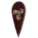 Horse Crest Wooden Shield