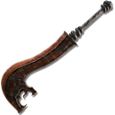 Serpent-god's Curved Sword