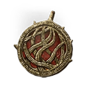 Crimson Seed Talisman