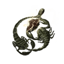 Lightning Scorpion Charm