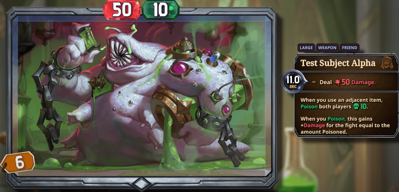 test subject alpha reveal