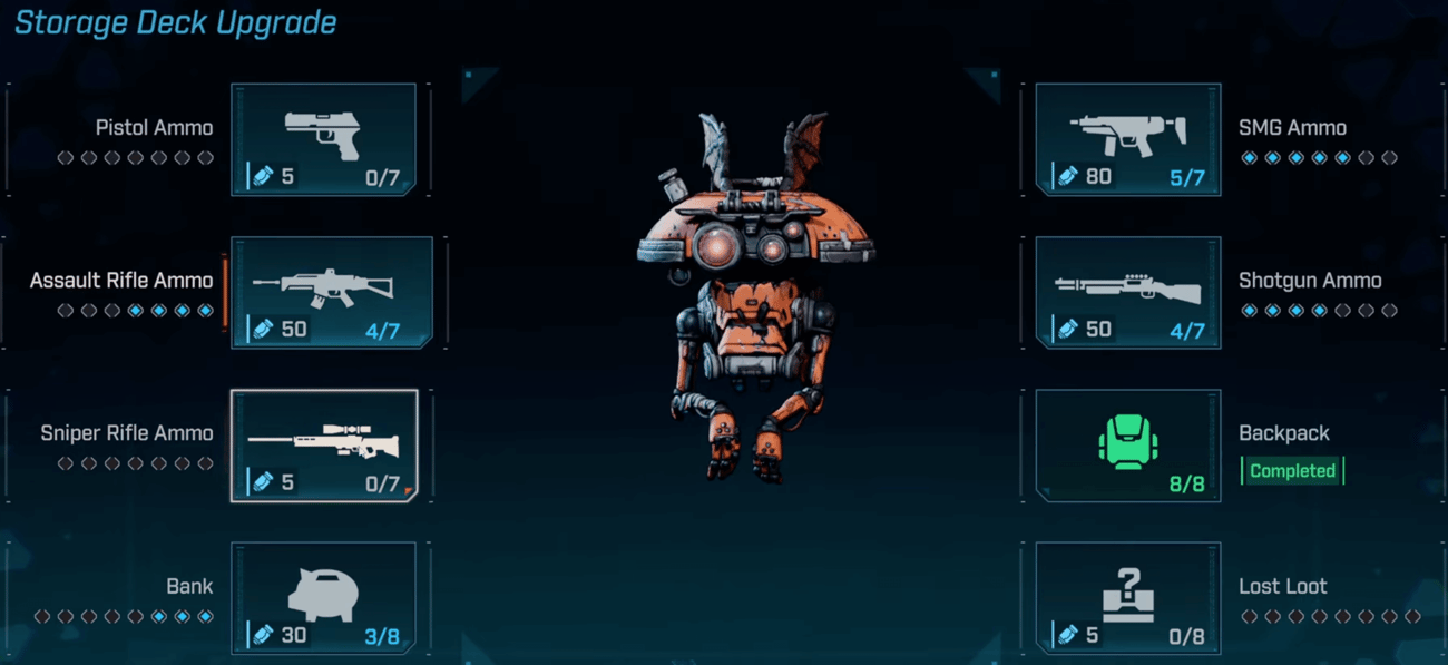 borderlands 4 storage deck upgrades