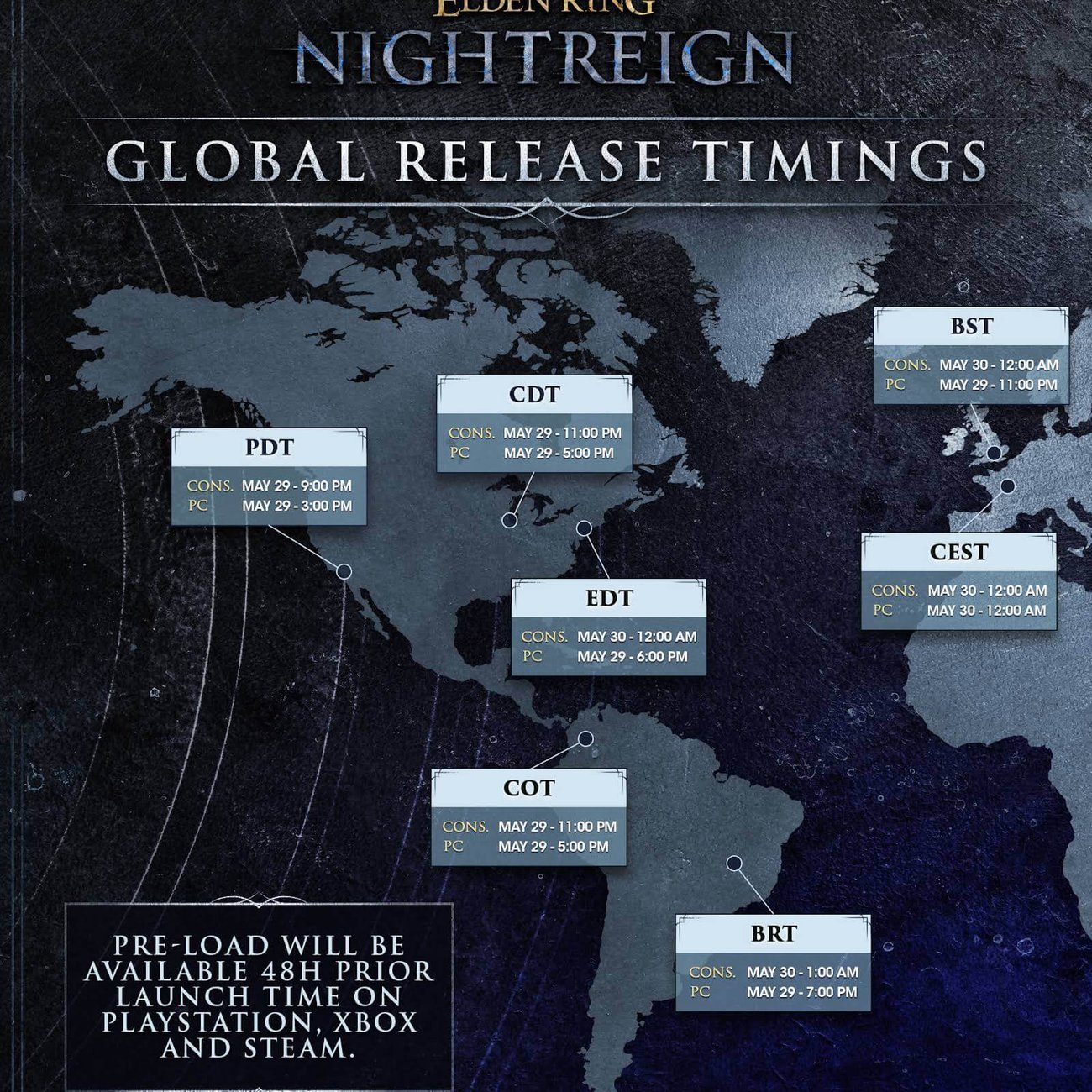 elden ring nightreign release time
