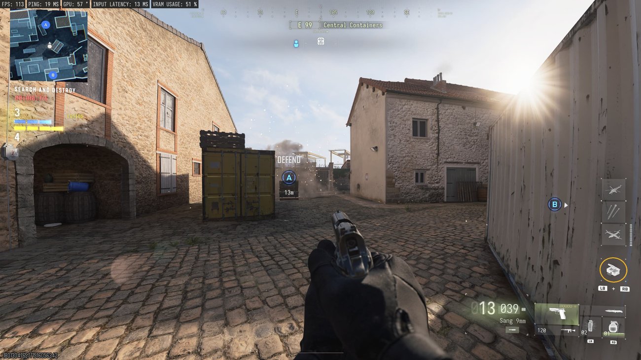 Nade landing