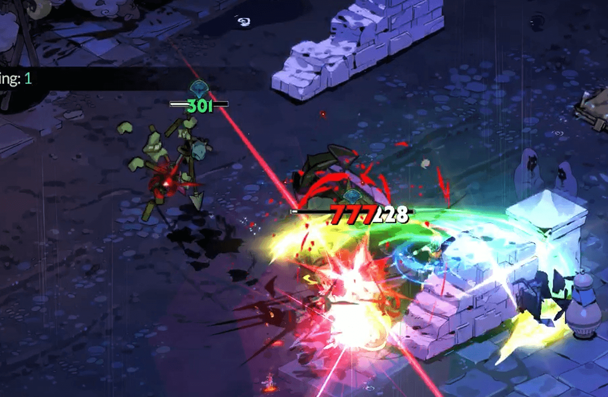 Hitch Damage Numbers