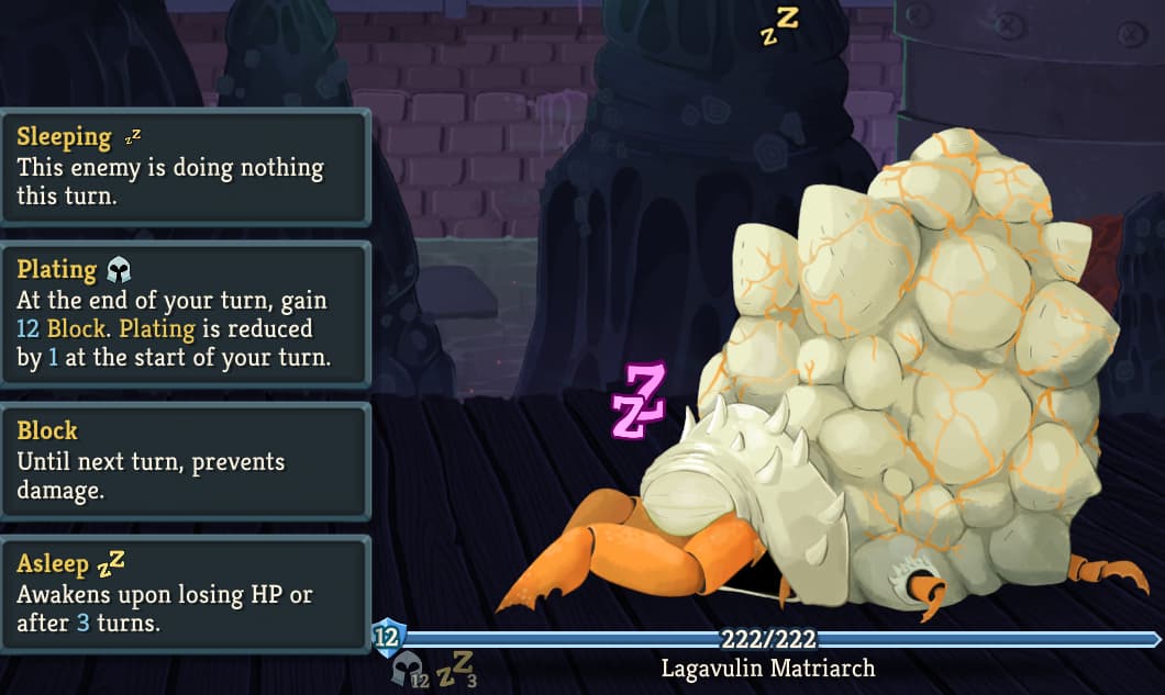 act 1 underdocks boss lagavulin matriarch asleep