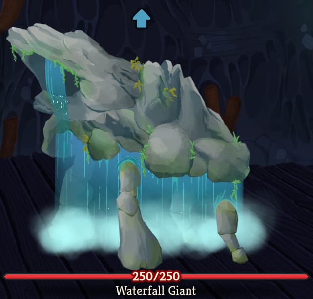 act 1 underdocks boss waterfall giant