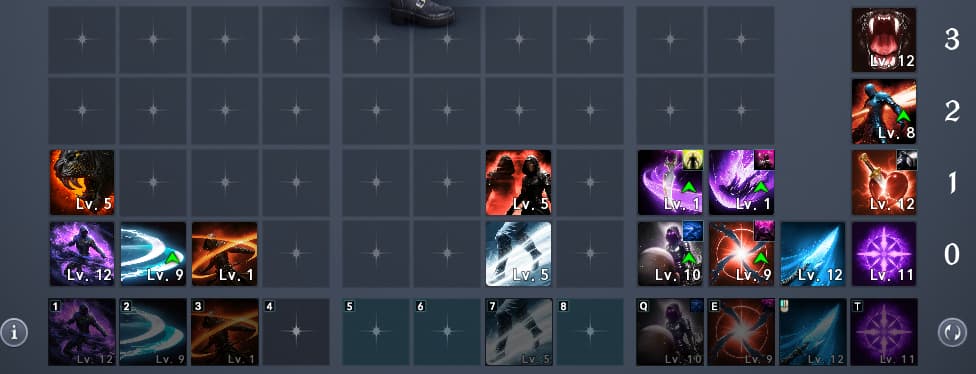 Assassin Skill Layout