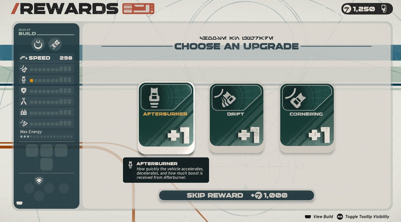 racer rewards