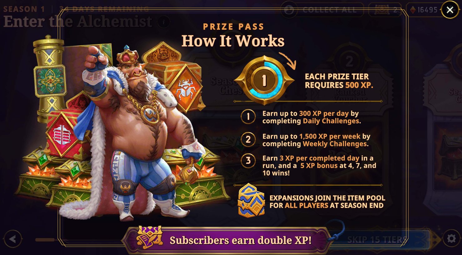 the bazaar prize pass