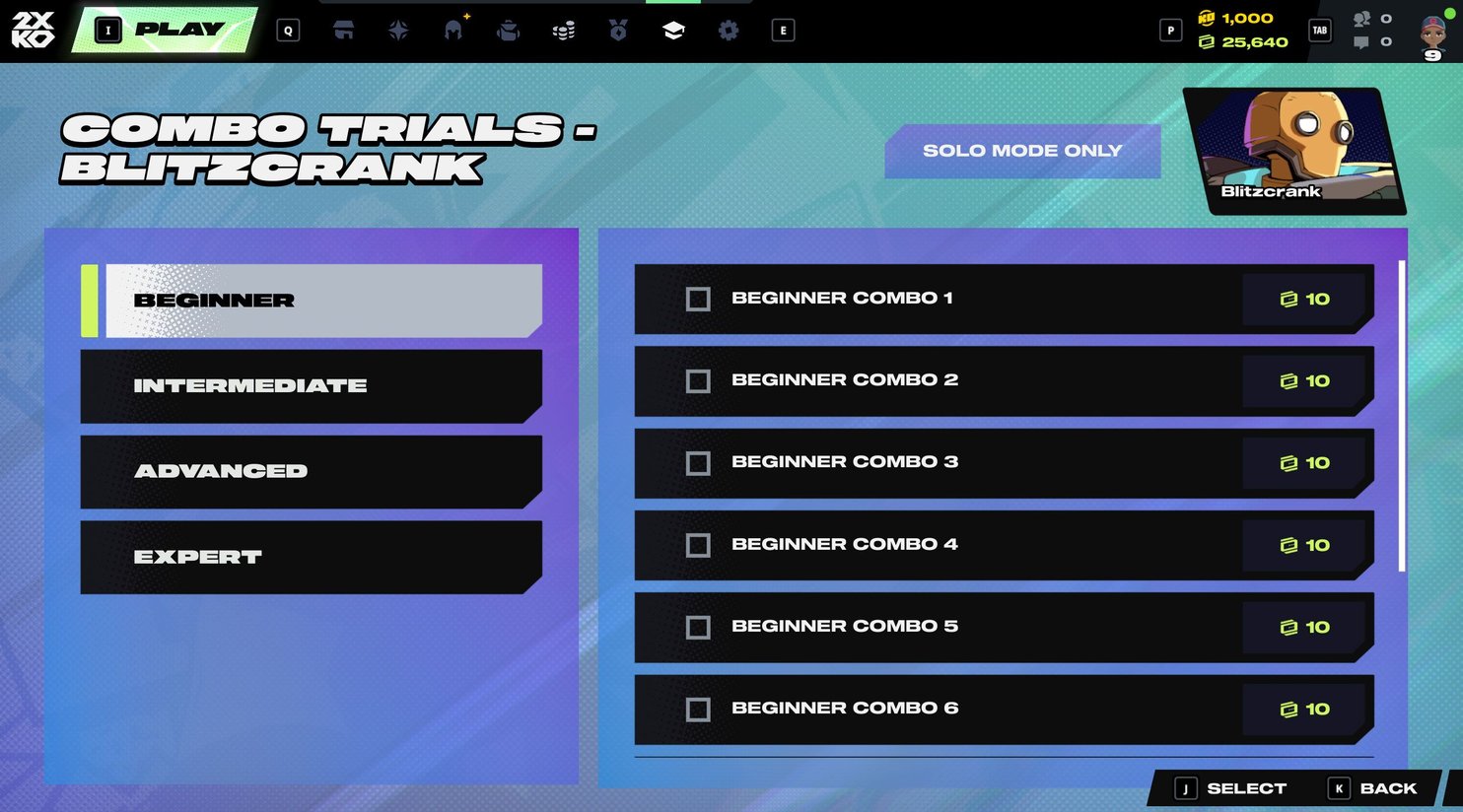2XKO Combo Trials for Blitzcrank