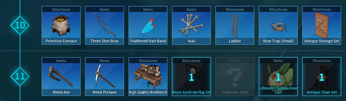 palworld 1.0 technology example