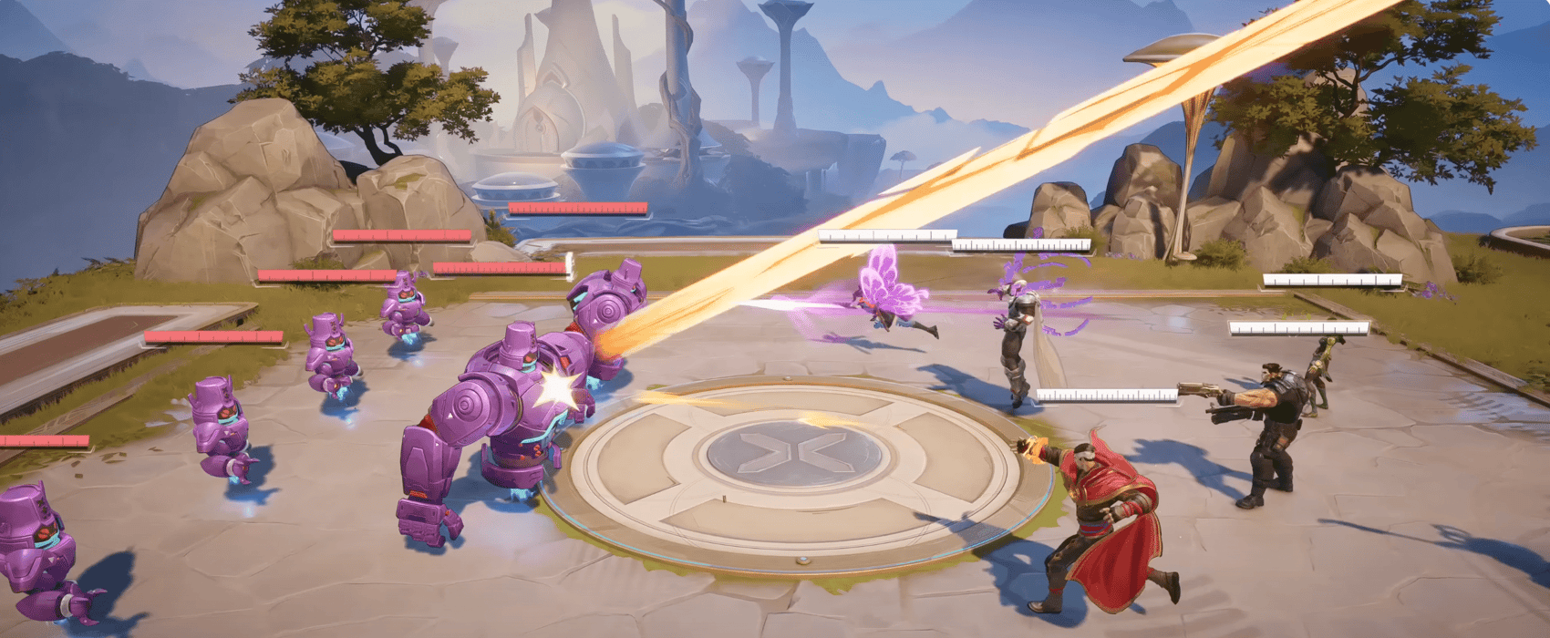 marvel rivals ultron's battle matrix protocol battle round close-up