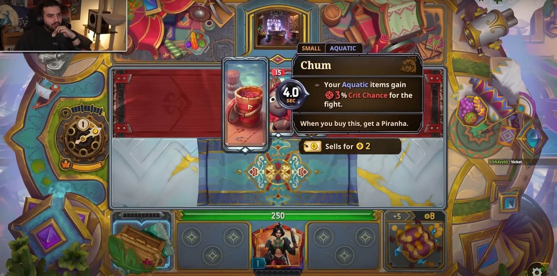 Rarrans Spices Piranha Vanessa Build - Board, Skills, Items and More