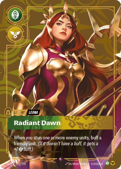 riftbound leona radiant dawn