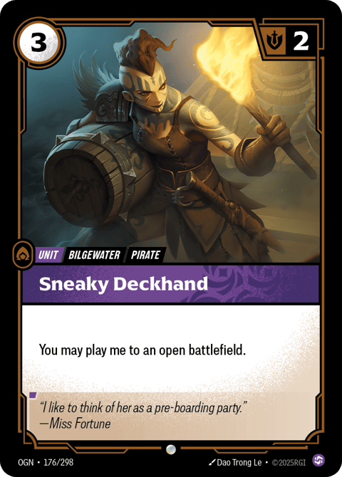 riftbound sneaky deckhand