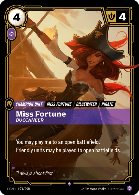 riftbound miss fortune buccaneer