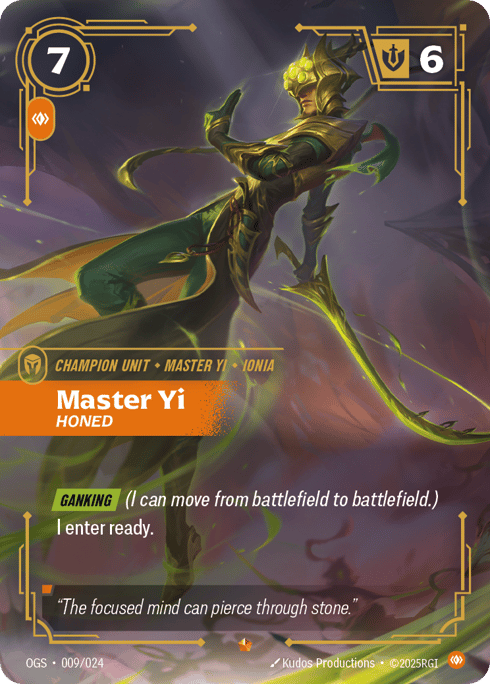 master yi honed