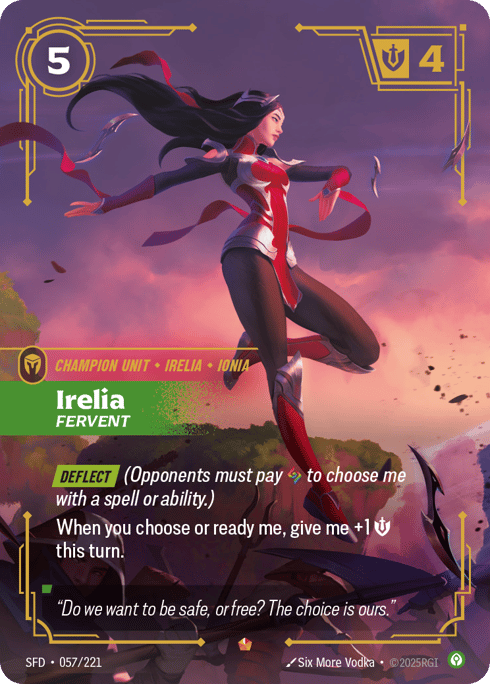 irelia fervent
