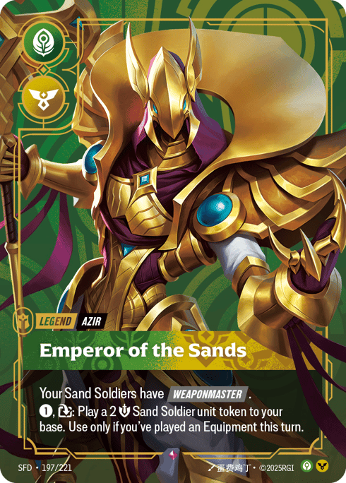 azir emperor of the sands