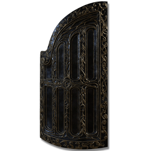Black Steel Greatshield — Best Elemental Tank Option