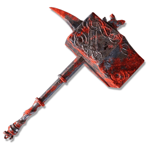 Rotten Battle Hammer — Best Strength Scarlet Rot Weapon