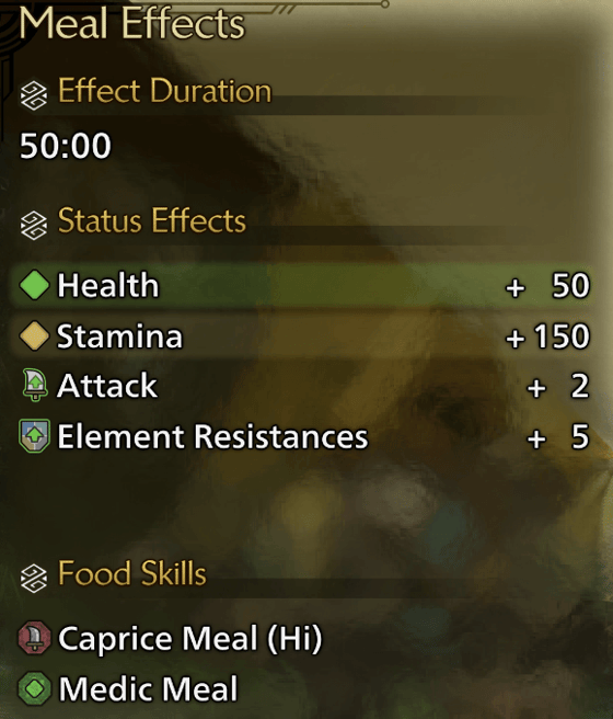 fully offensive meal