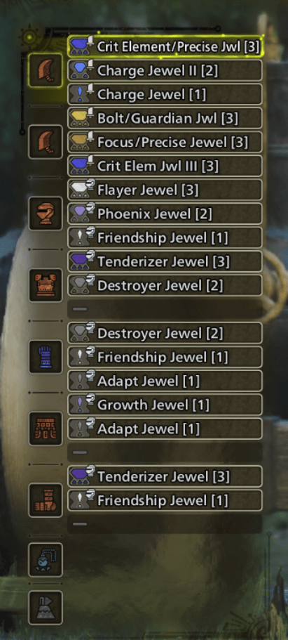 armor and weapon decorations