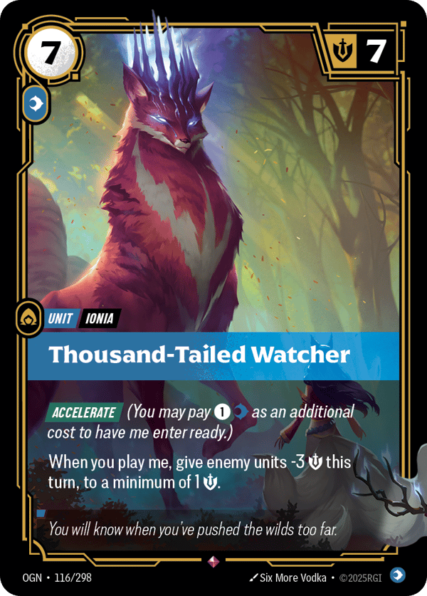 riftbound thousand-tailed watcher